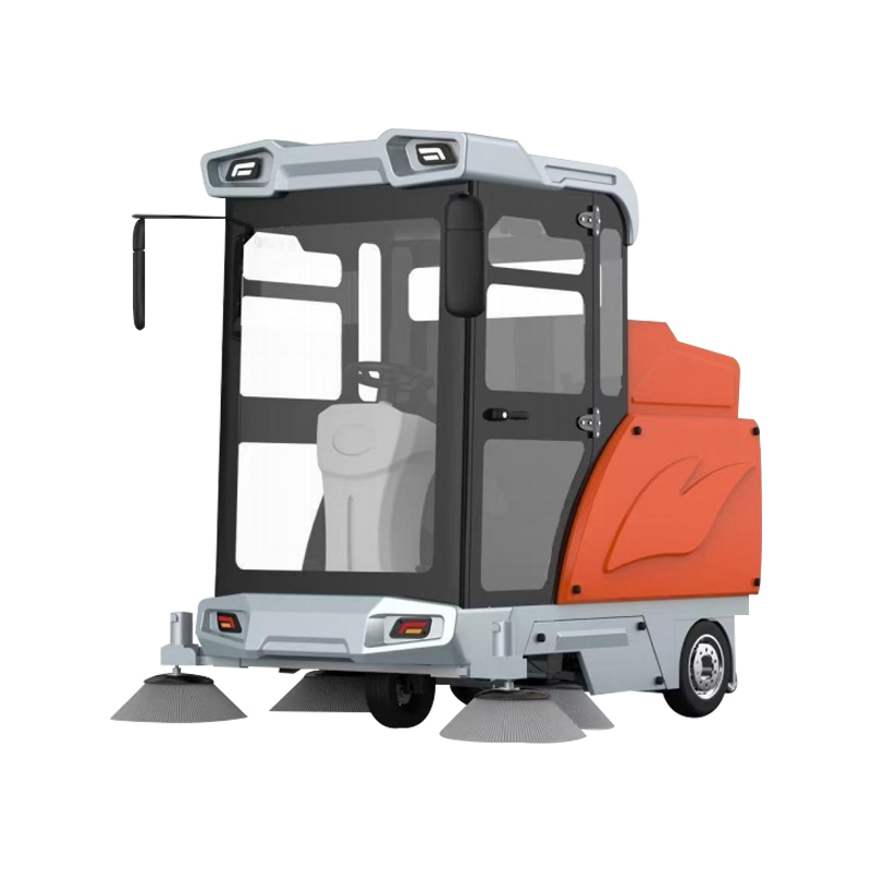 JCD-2100 مكنسة رباعية العجلات مغلقة بالكامل